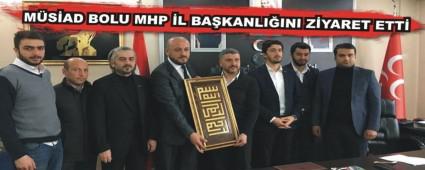 M�S�AD BOLU MHP �L BA�KANLI�INI Z�YARET ETT�