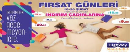 HighWay' de �FIRSAT G�NLERݔ ba�l�yor!