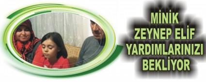 M�N�K ZEYNEP EL�F YARDIMLARINIZI BEKL�YOR