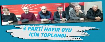 3 PART� HAYIR OYU ���N TOPLANDI