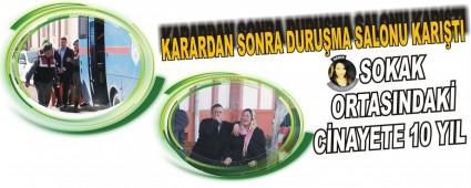 KARARDAN SONRA DURU�MA SALONU KARI�TI