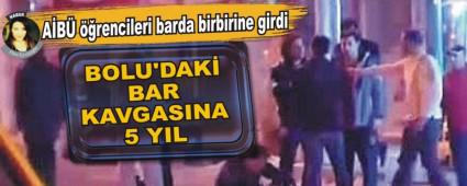 A�B� ��rencileri barda birbirine girdi