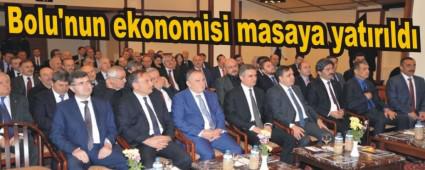 Bolu'nun ekonomisi masaya yat�r�ld�