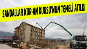 SANDALLAR KUR-AN KURSU\'NUN TEMEL� ATILDI