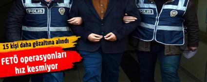 15 ki�i daha g�zalt�na al�nd�