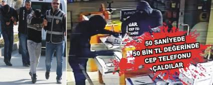 50 SAN�YEDE 50 B�N TL DE�ER�NDE CEP TELEFONU �ALDILAR