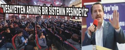 "VESAYETTEN ARINMI� B�R S�STEM�N PE��NDEY�Z"