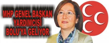 MHP GENEL BA�KAN YARDIMCISI BOLU'YA GEL�YOR