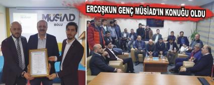 Erco�kun Gen� M�S�AD'�n konu�u oldu