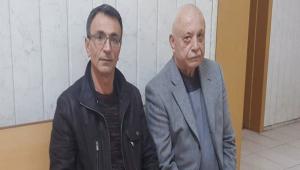 Korkut Eken Alaattin �ak�c�'y� ziyaret i�in hastaneye geldi