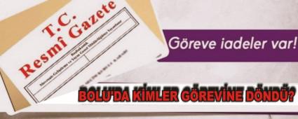 BOLU'DA K�MLER G�REV�NE D�ND�?