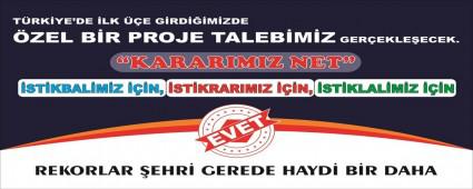 Gerede rekora haz�rlan�yor