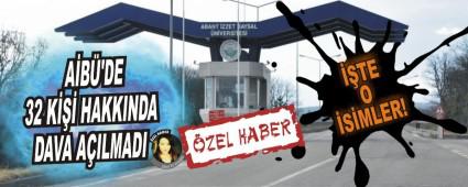 A�B�'DE 32 K��� HAKKINDA DAVA A�ILMADI
