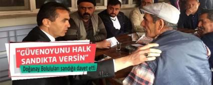 Do�anay Bolulular� sand��a davet etti