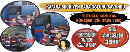 KAFANA SIK D�YEN BABA O�LUNU SAVUNDU