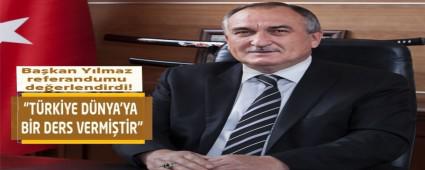 �T�RK�YE D�NYA'YA B�R DERS VERM��T�R�