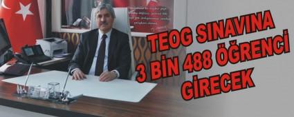 TEOG SINAVINA 3 B�N 488 ��RENC� G�RECEK