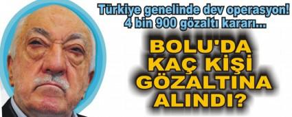 BOLU'DA KA� K��� G�ZALTINA ALINDI?