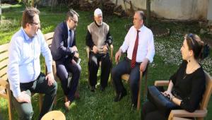 Ba�kan Y�lmaz'dan 8 hastaya ziyaret