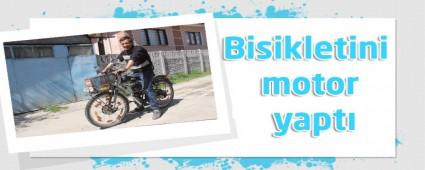 Bisikletini motor yapt�