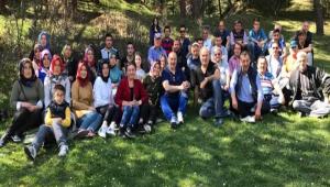 Ba�kan �a�lar 1 May�s'� personeliyle kutlad�
