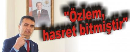 Do�anay; "�zlem, hasret bitmi�tir"