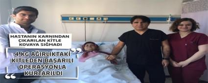 HASTANIN KARNINDAN �IKARILAN K�TLE KOVAYA SI�MADI