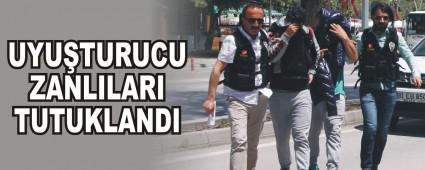 UYU�TURUCU ZANLILARI TUTUKLANDI