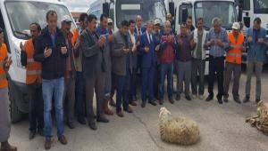 Yeni ara�lar i�in kurban kesildi