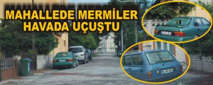 MAHALLEDE MERM�LER HAVADA U�U�TU