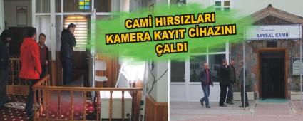 CAM� HIRSIZLARI KAMERA KAYIT C�HAZINI �ALDI