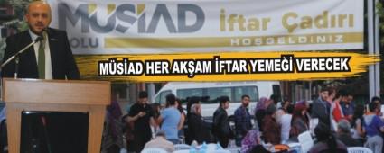 M�S�AD her ak�am iftar yeme�i verecek