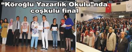�K�ro�lu Yazarl�k Okulu�nda co�kulu final