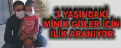 3 YA�INDAK� M�N�K G�LER ���N �L�K ARANIYOR   