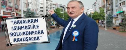  �HAVALARIN ISINMASI �LE BOLU KONFORA KAVU�ACAK�