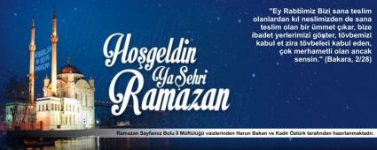 RAMAZAN SOHBETLER�
