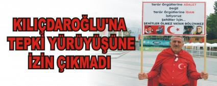 KILI�DARO�LU'NA TEPK� Y�R�Y���NE �Z�N �IKMADI