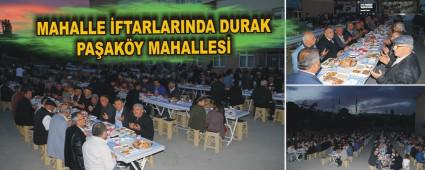 MAHALLE �FTARLARINDA DURAK PA�AK�Y MAHALLES�