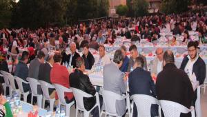 Seben �de 1500 ki�ilik iftar