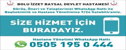 DEVLET HASTANES�NDE WHATSAPP ��Z�M HATTI