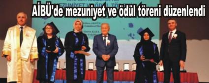 A�B�'de mezuniyet ve �d�l t�reni d�zenlendi