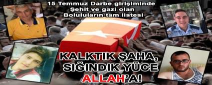 KALKTIK �AHA, SI�INDIK Y�CE ALLAH'A!