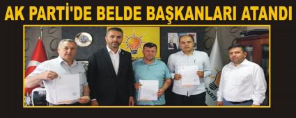 AK Parti'de belde ba�kanlar� atand�