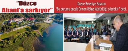 D�zce Abant\'a sark�yor