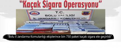 JANDARMADAN KA�AK S�GARA OPERASYONU