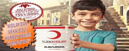 KIZILAY'DAN VEKALETL� KURBAN KES�M� KAMPANYASI