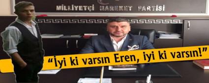 ��yi ki vars�n Eren, iyi ki vars�n!�