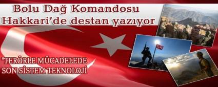 Bolu Da� Komandosu Hakkari'de destan yaz�yor