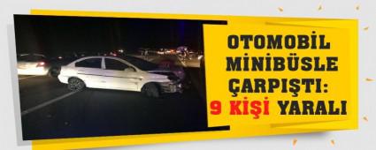 OTOMOB�L M�N�B�SLE �ARPI�TI: 9 K��� YARALI