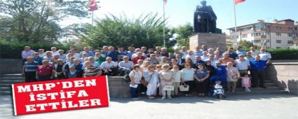 MHP'DEN �ST�FA ETT�LER
